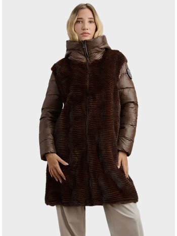 GIUBBOTTO ASPEN, 30B  BROWN 30B, small