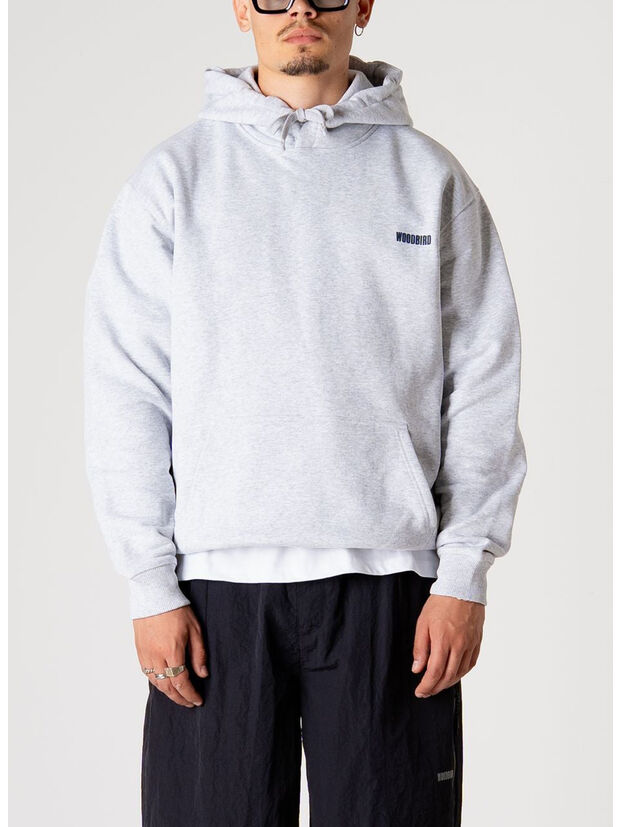 FELPA HOODIE WBPACS HOME, SNOW MELANGE, large