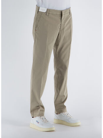PANTALONE CON TASCHE AMERICANE, 5009 BEIGE, small