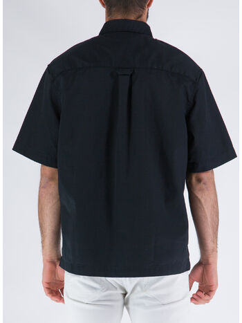 CAMICIA S/S CRAFT, 8902 BLACK RINSED, small