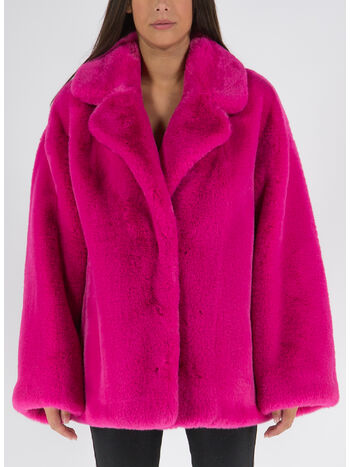 PELLICCIA SINTETICA SAVANNAH, 23200 FUXIA, small