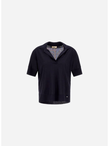 POLO IN JERSEY, 9200 BLU NAVY, small