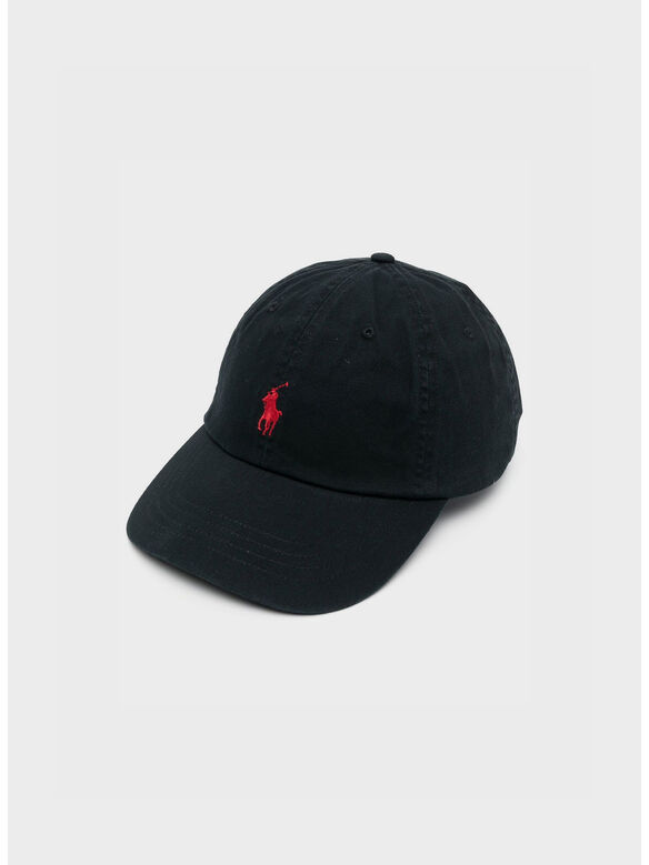 CAPPELLO BASEBALL, POLO BLACK, medium
