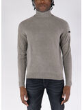 MAGLIONE COLLO ALTO, 84 SABBIA, thumb