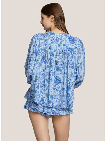 BLUSA ANTIBES, 064 AZZURRO, small