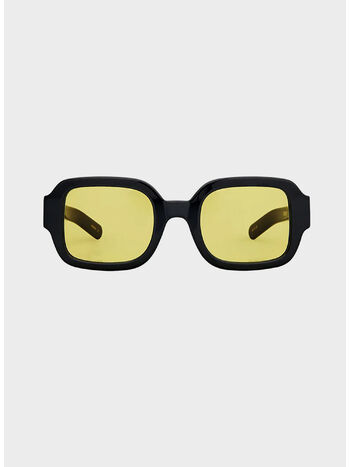 OCCHIALE TISHKOFF, 130 SOLID BLACK / SOLID YELLOW LENS, small
