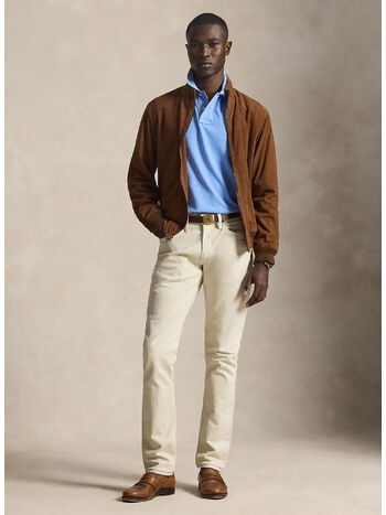 POLO L'ICONICA IN PIQU&Eacute;, BLUE LAGOON/C8125, small