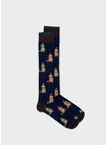 CALZA DOG GOLDEN UNISEX, 0004 BLU, thumb