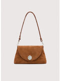 BORSA NIKLA SUEDE MEDIUM, W11 COGNAC/COGNAC, thumb