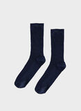 CALZINI CLASSIC ORGANIC, NAVYBLUE, thumb