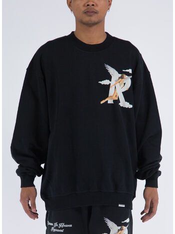FELPA STORM IS HEAVEN, 01 JET BLACK, small