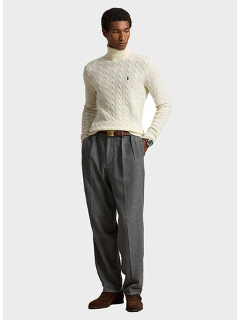 MAGLIONE TRECCE, ANDOVER CREAM, small