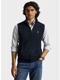 GILET FULL ZIP, HUNTER NAVY W/ C8135 PP, thumb