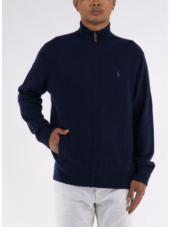 CARDIGAN FULL ZIP, HUNTER NAVY, small