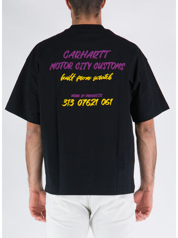 T-SHIRT S/S BUILT FROM SCRATCH, 89XX BLACK, small