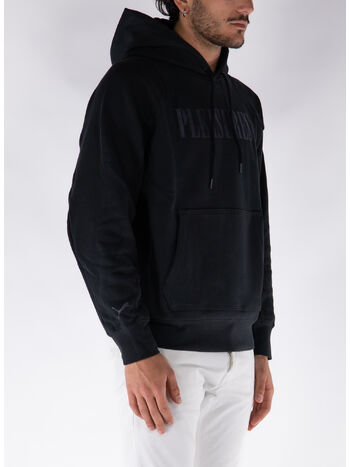 FELPA HOODIE PLEASURES, 01 Puma Black, small