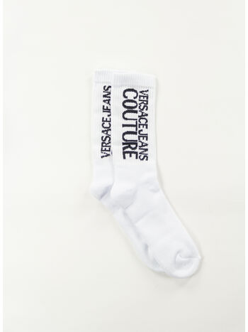 CALZINI CON LOGO, L02 BLACK, small