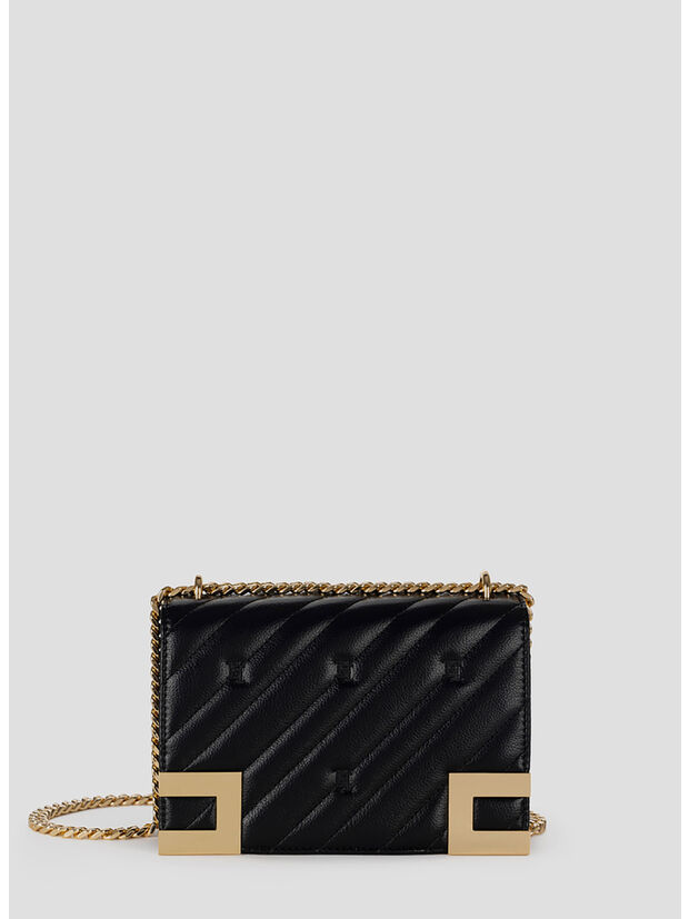BORSA MEDIUM MATELASSÉ, 110 NERO, large
