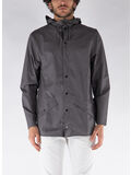 GIACCA IMPERMEABILE CON CAPPUCCIO UNISEX, 13 GREY 13GREY, thumb