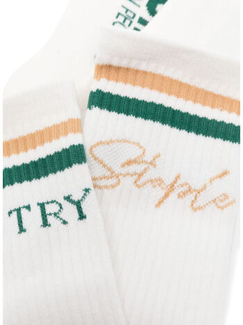 CALZINI STAPLE, 2991 WHITE, small