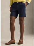 SHORT IN CHINO STRETCH, NAUTICAL INK, thumb
