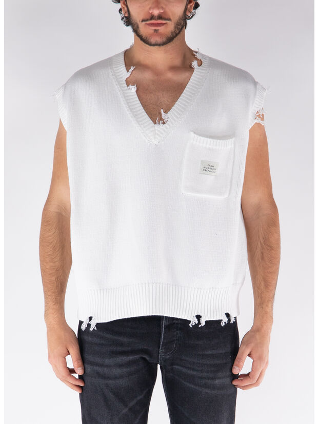 GILET INSTANT DESTROY, WHITE, large