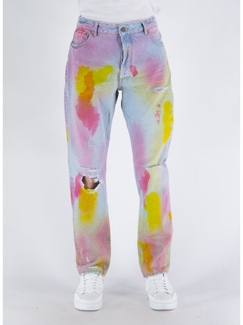 JEANS WASH TIE DYE DENIM, 4084 LIGHT BLUE, small