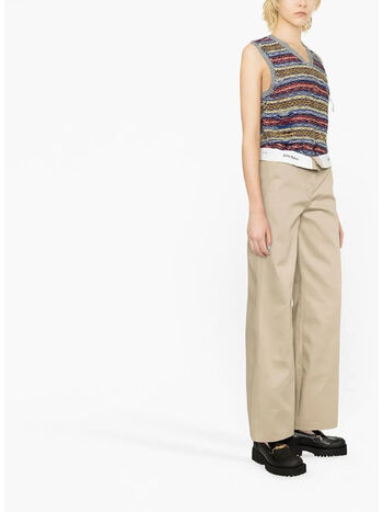 PANTALONE REVERSED WAISTBAND CHINO, , small
