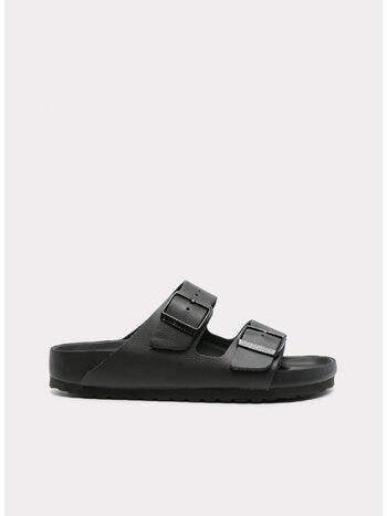 CIABATTA ARIZONA EXQUISITE NATURAL LEATHER UNISEX, BLACK, small
