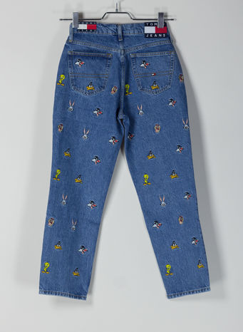 JEANS TJW LOONEY TUNES MOM, LIGHTBLUE, small