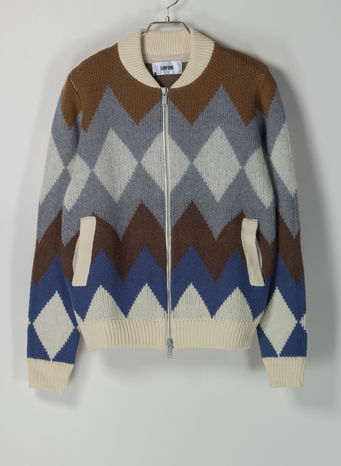 GIUBBOTTO BOMBER MOHAIR, 3002MULTICOLOR, small