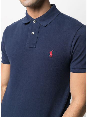 POLO A MANICHE CORTE, NEWPORT NAVY, small