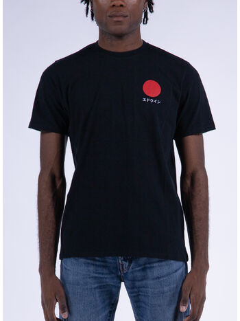 T-SHIRT JAPANESE SUN, 89.67 BLACK, small