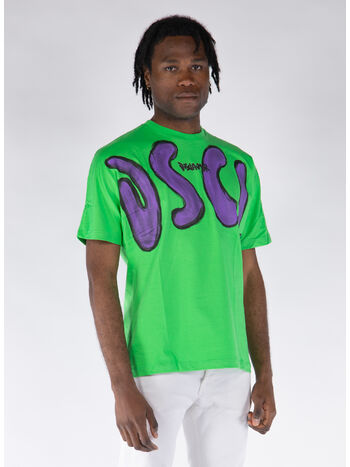 T-SHIRT BIG LOGO, VERDE LIME, small