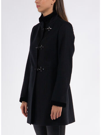 CAPPOTTO VIRGINIA 3 GANCI, B999 NERO, small