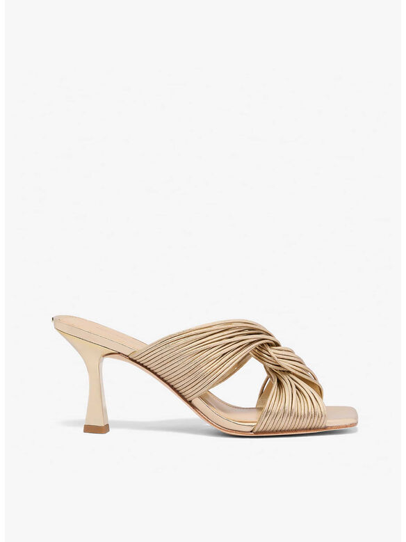 SANDALO MULES ALESSIA, 740 GOLD, medium
