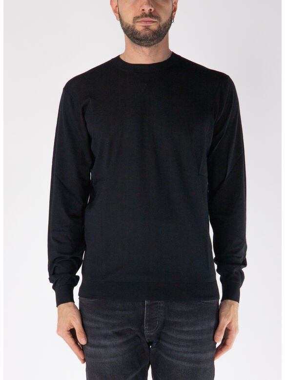 MAGLIONE GIROCOLLO BASIC ESSENTIAL, 990, medium