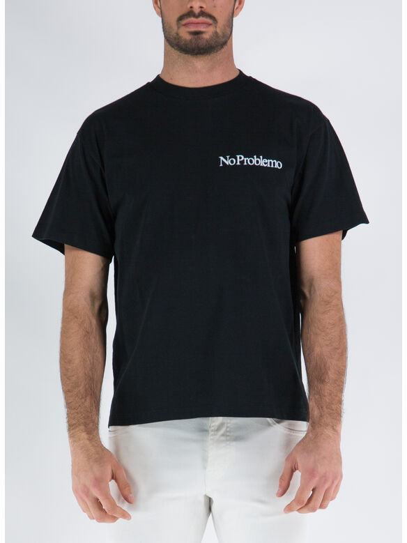 T-SHIRT MINI PROBLEMO  SS TEE, BLK BLACK, medium