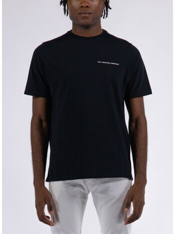 T-SHIRT LOGO, BLACK/WHITE, small