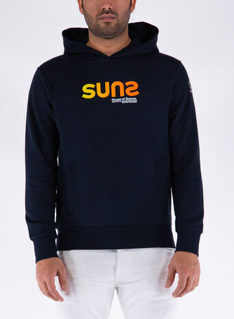 FELPA CLAUDIO BRAND, NAVY, small