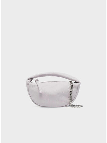 BORSA BABY CUSH DAWN FLAT GRAIN LEATHER, Dawn DAW, small