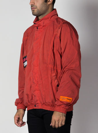 GIUBBOTTO WINDBREAKER WASHED, RED, small