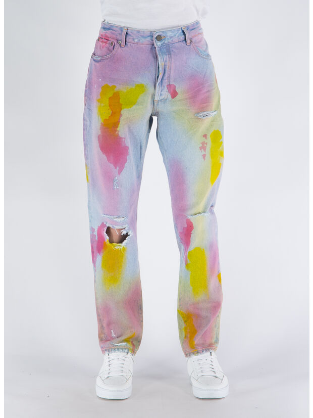 JEANS WASH TIE DYE DENIM, 4084 LIGHT BLUE, large