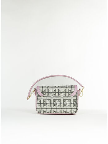 BORSA FLAP AGNES, H JAQUARD PINK, small