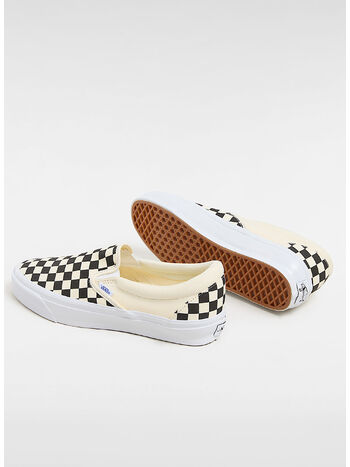 SCARPA SLIP-ON REISSUE 98 LX CHECKERBOARD, 2BO1 BLACK/OFF WHITE, small