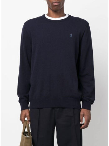 MAGLIONE GIROCOLLO, HUNTER NAVY, small