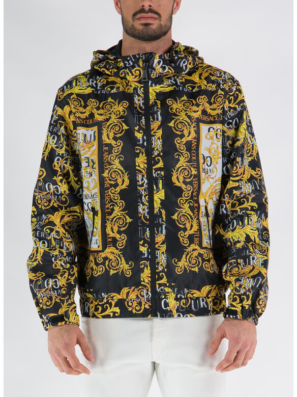 GIUBBOTTO BAROQUE PLACED, L01 BLACK/WHITE, medium