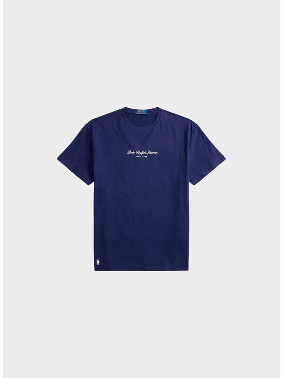 T-SHIRT MICRO LOGO, NEWPORT NAVY, medium