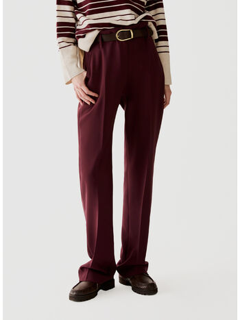 PANTALONE ADRIANA, 004 BORDEAUX, small
