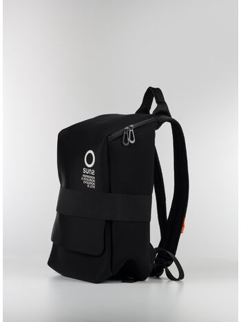ZAINO IN NEOPRENE, BLACK, small